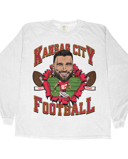 Kansas City Football TK Long Sleeve Tee