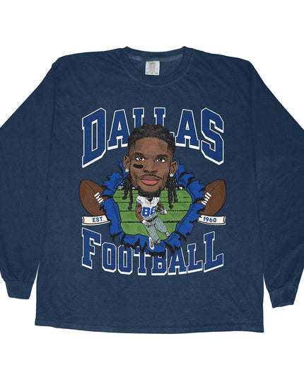 Dallas Football CL Long Sleeve Tee
