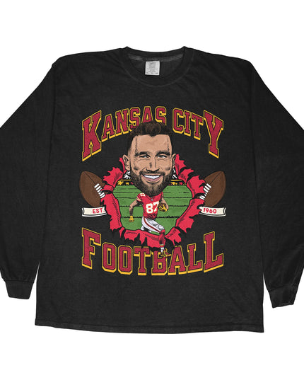 Kansas City Football TK Long Sleeve Tee