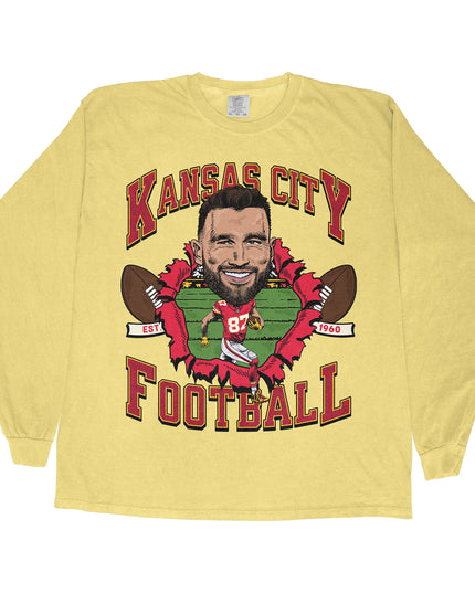 Kansas City Football TK Long Sleeve Tee