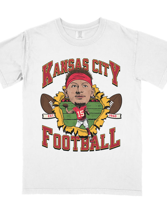 Kansas City Football PM Tee