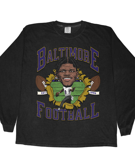 Baltimore Football LJ Long Sleeve Tee
