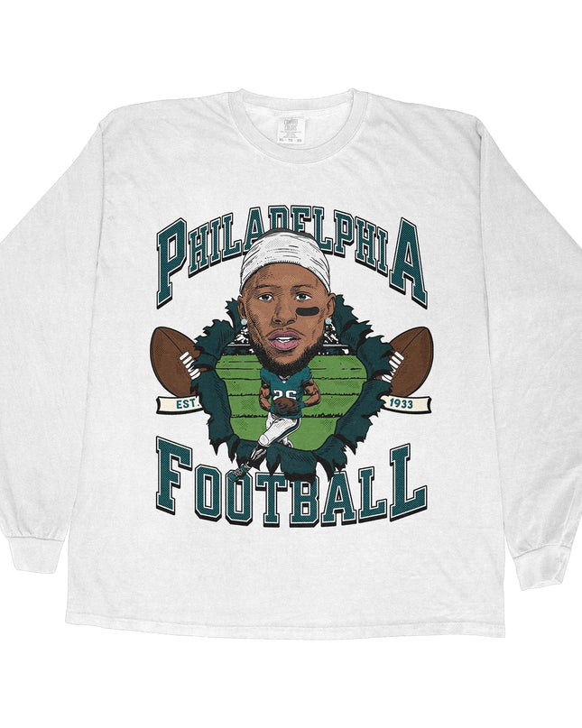 Philadelphia Football SB Long Sleeve Tee