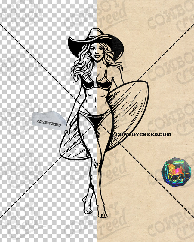Cowgirl Surfing 4