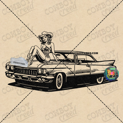 Cowgirl Car 2