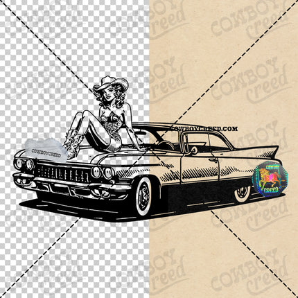Cowgirl Car 2