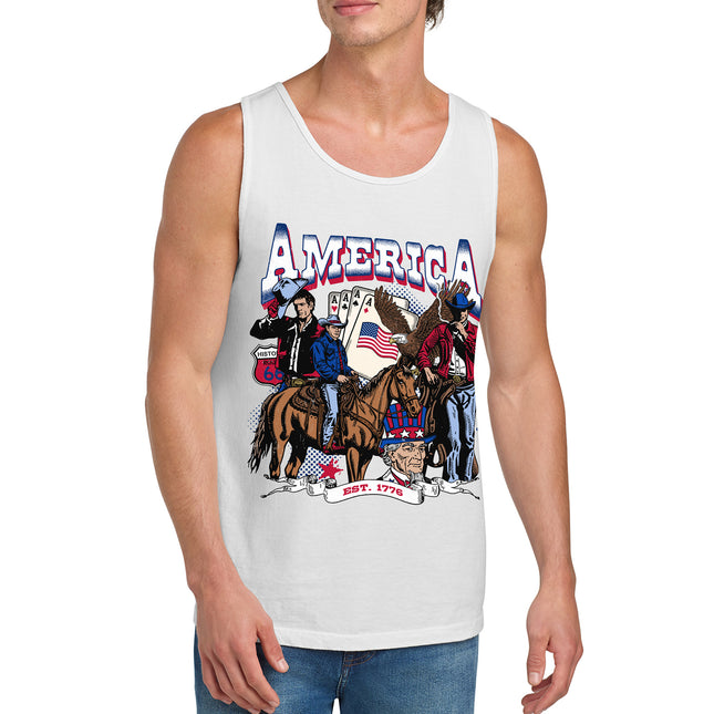 America Cowboy Tank Top