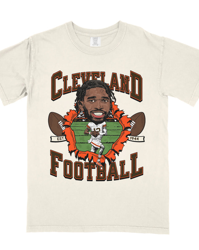 Cleveland Football SS Tee
