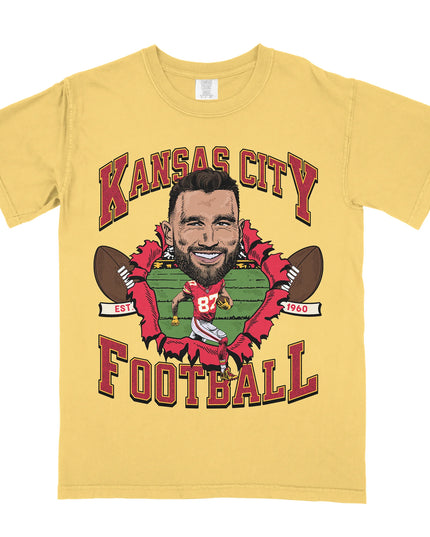 Kansas City Football TK Tee