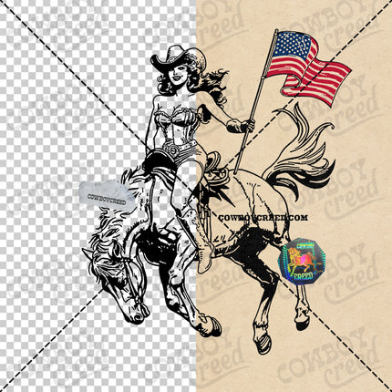 American Cowgirl