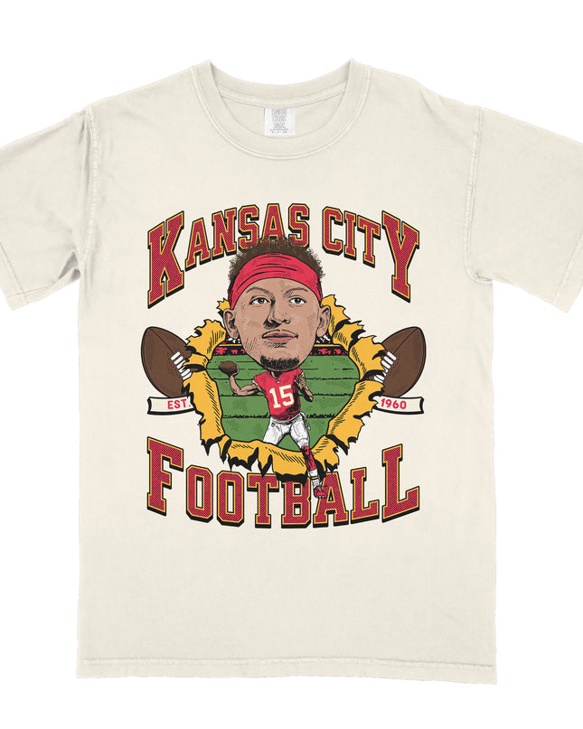 Kansas City Football PM Tee