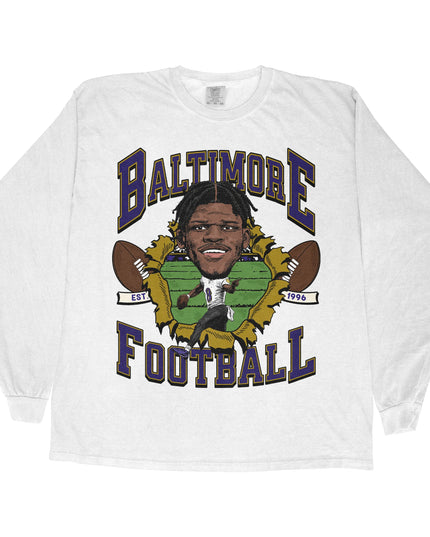 Baltimore Football LJ Long Sleeve Tee