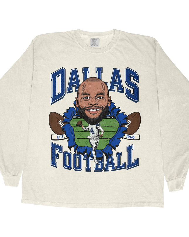 Dallas Football DP Long Sleeve Tee