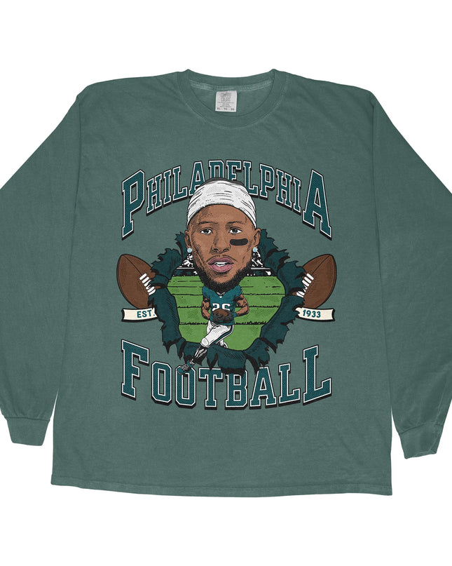 Philadelphia Football SB Long Sleeve Tee