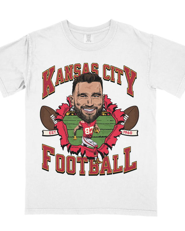 Kansas City Football TK Tee