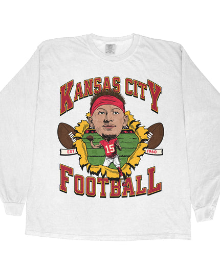 Kansas City Football PM Long Sleeve Tee