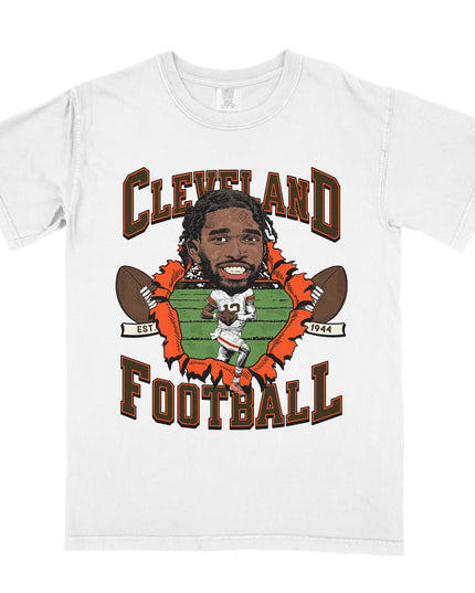 Cleveland Football SS Tee