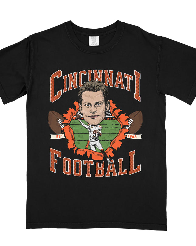 Cincinnati Football JB Tee