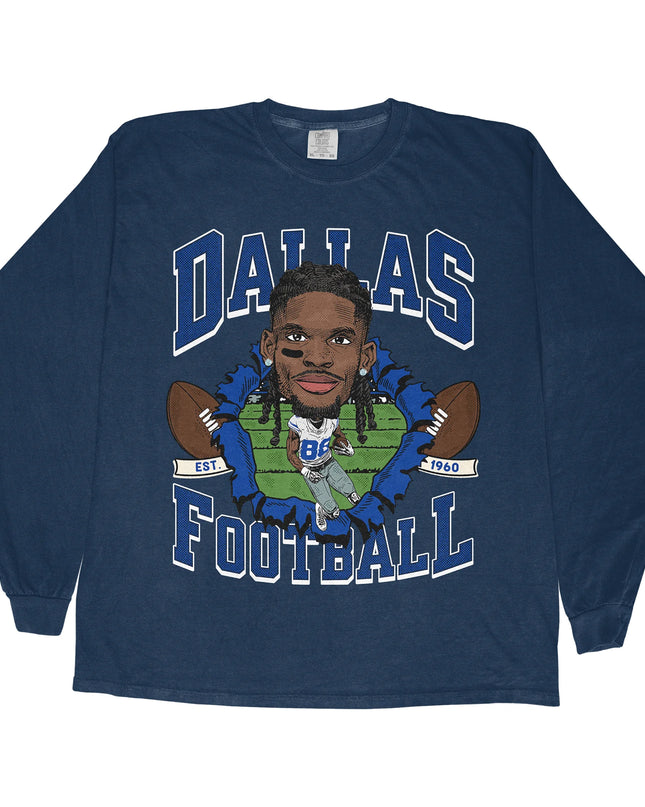 Dallas Football CL Long Sleeve Tee