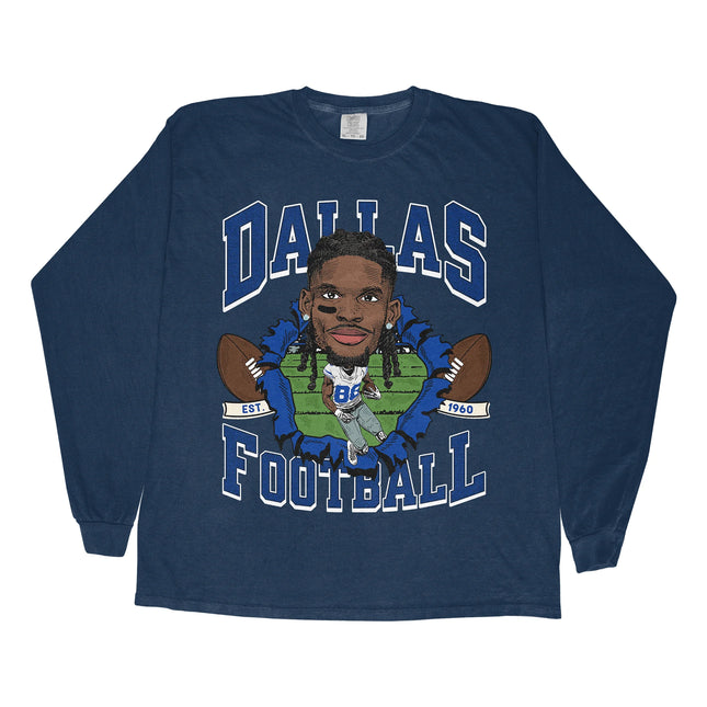 Dallas Football CL Long Sleeve Tee