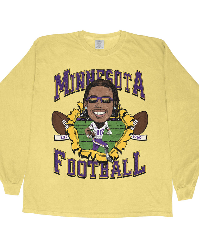 Minnesota Football JJ Long Sleeve Tee