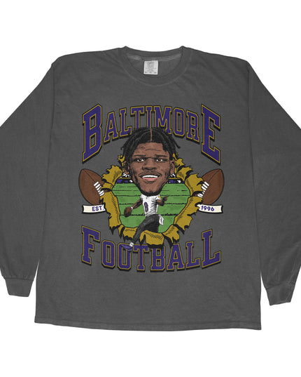 Baltimore Football LJ Long Sleeve Tee