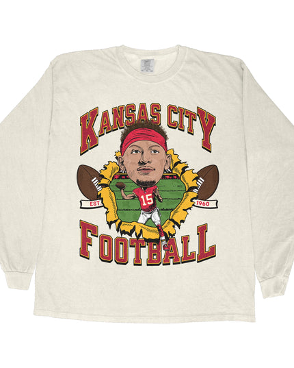 Kansas City Football PM Long Sleeve Tee