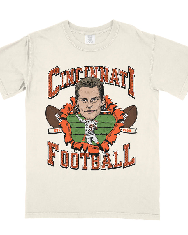 Cincinnati Football JB Tee