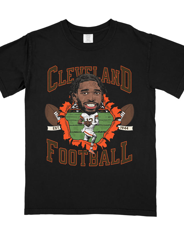 Cleveland Football SS Tee