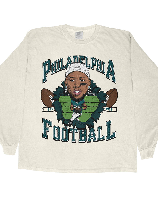 Philadelphia Football SB Long Sleeve Tee