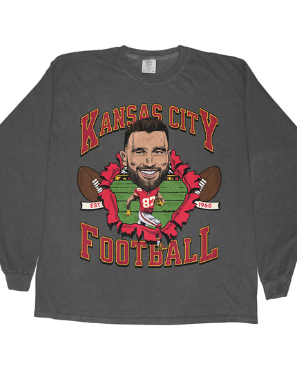 Kansas City Football TK Long Sleeve Tee