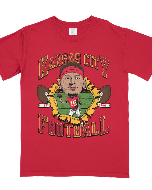 Kansas City Football PM Tee
