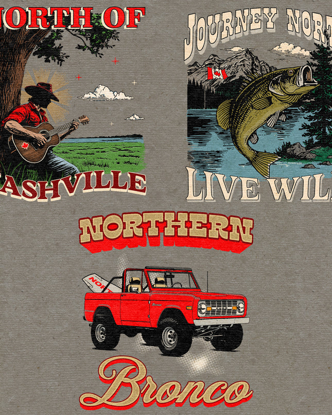 Northern Bronco - 3 Exclusive Designs (Final Delivery)