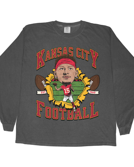 Kansas City Football PM Long Sleeve Tee