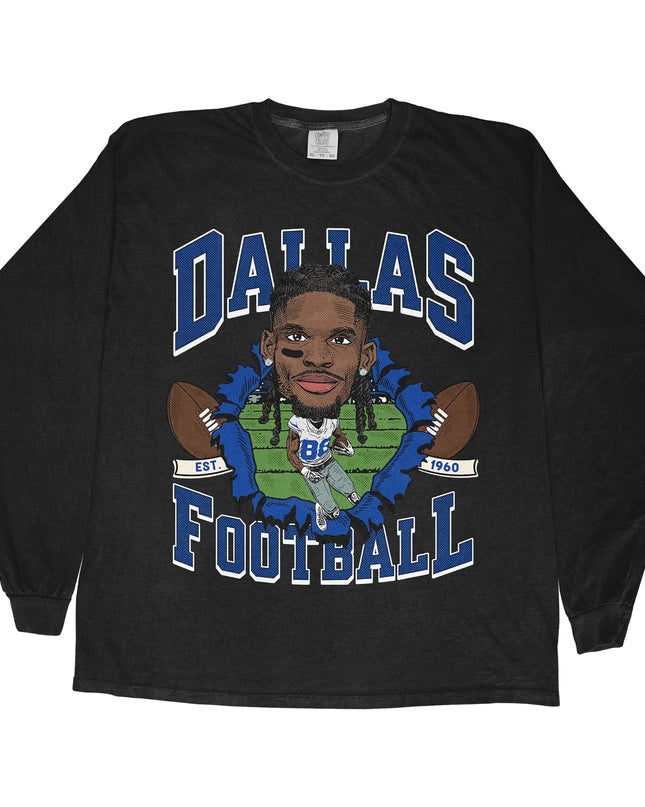 Dallas Football CL Long Sleeve Tee