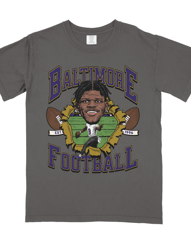 Baltimore Football LJ Tee