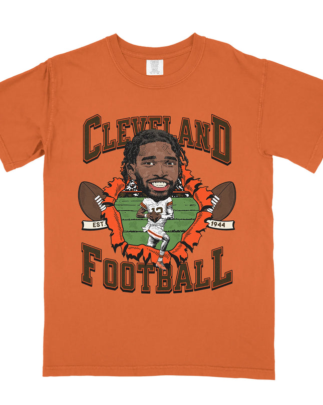 Cleveland Football SS Tee