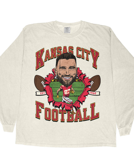 Kansas City Football TK Long Sleeve Tee