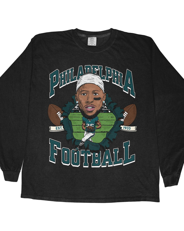 Philadelphia Football SB Long Sleeve Tee