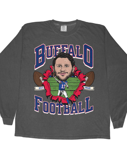 Buffalo Football JA Long Sleeve Tee