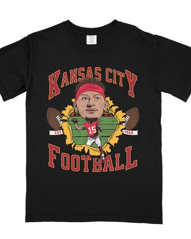 Kansas City Football PM Tee