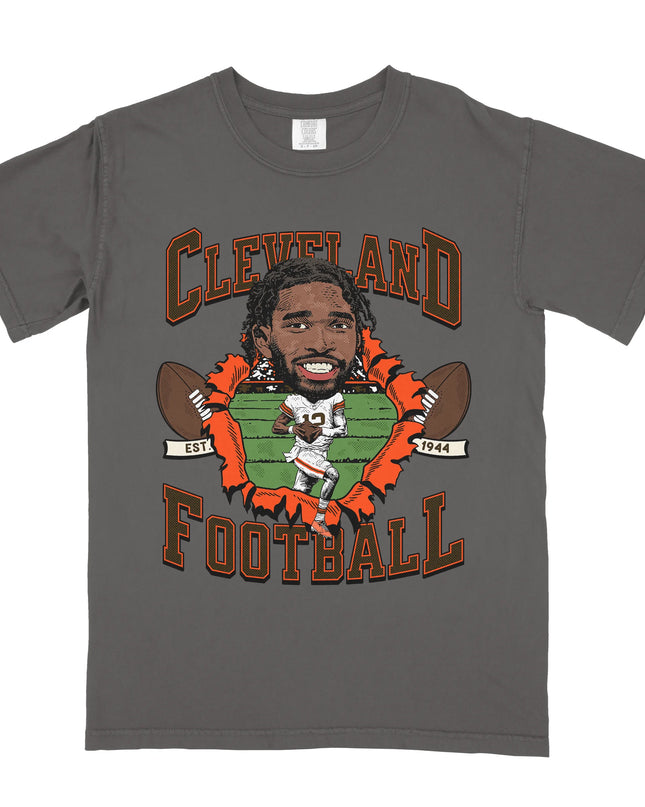 Cleveland Football SS Tee