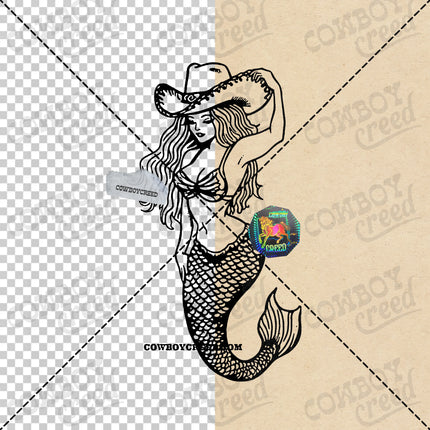 Cowgirl Mermaid 1