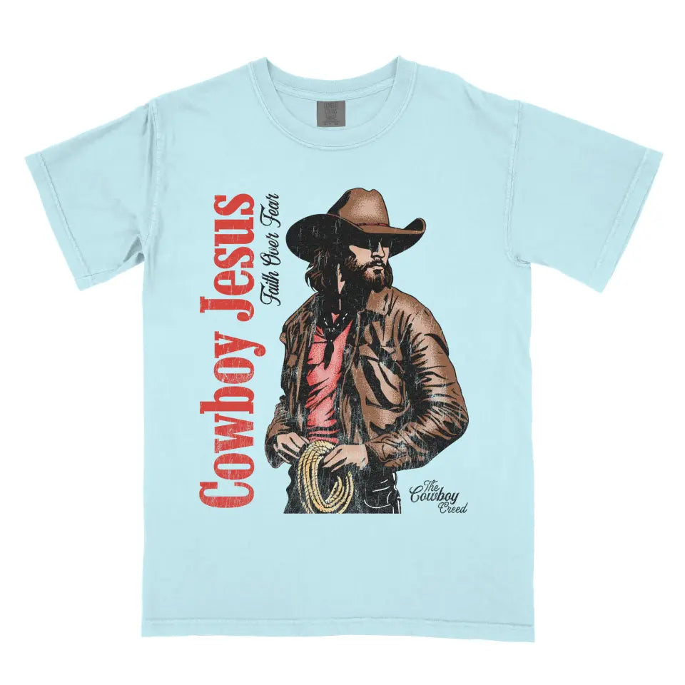 Cowboy Jesus Signature Tee (Light Shirt)