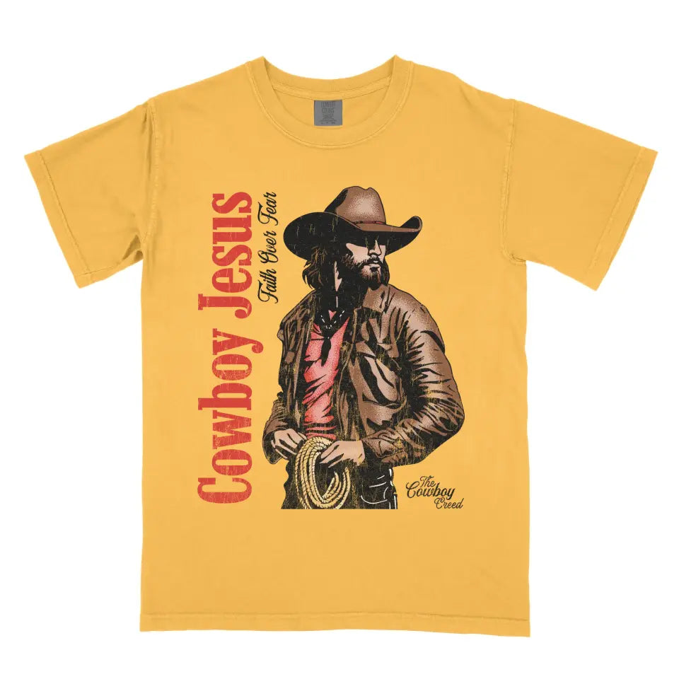 Cowboy Jesus Signature Tee (Light Shirt)