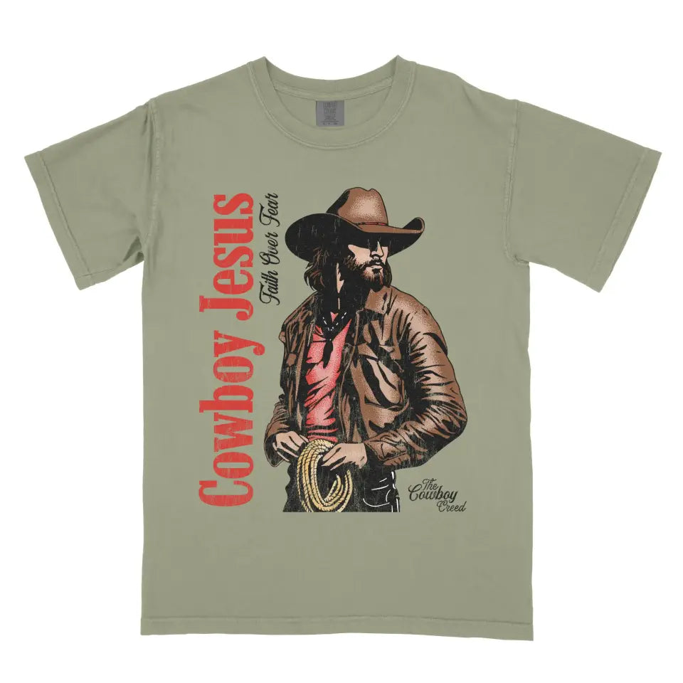 Cowboy Jesus Signature Tee (Light Shirt)