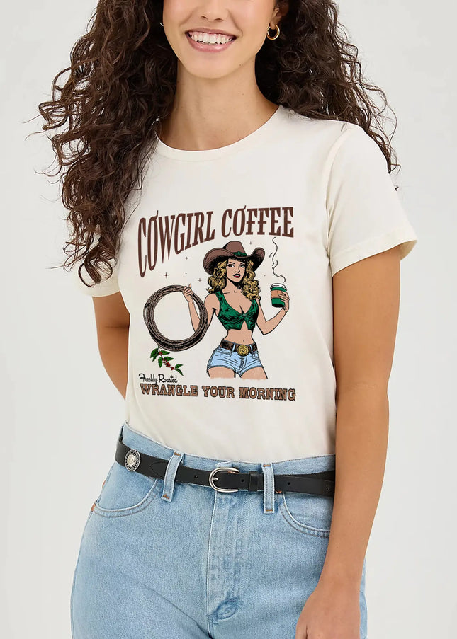 Cowgirl Coffee 2 Tee