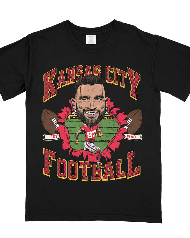 Kansas City Football TK Tee