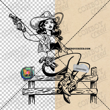 Cowgirl Aiming