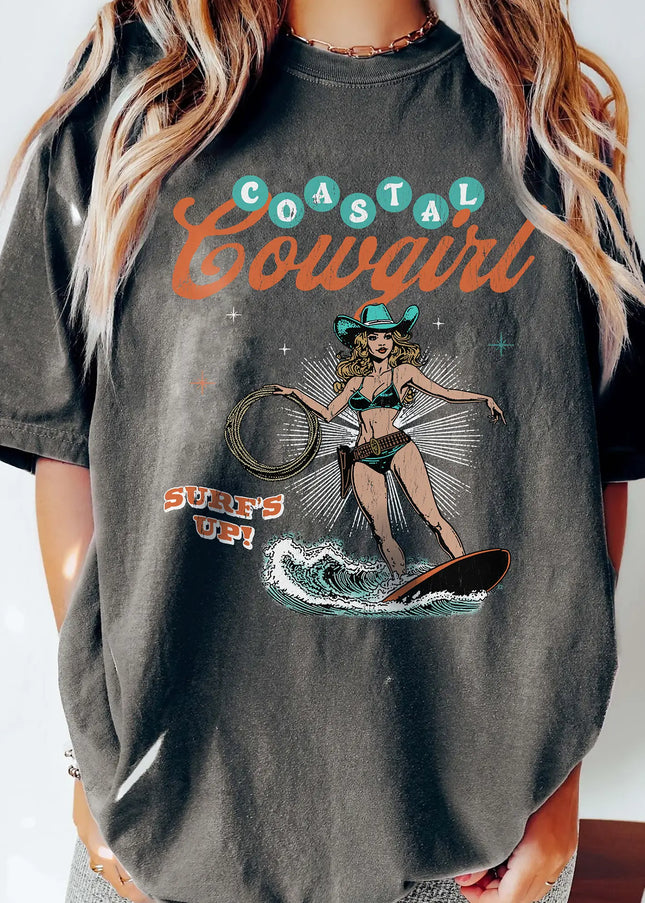 Coastal Cowgirl Surf's Up Tee